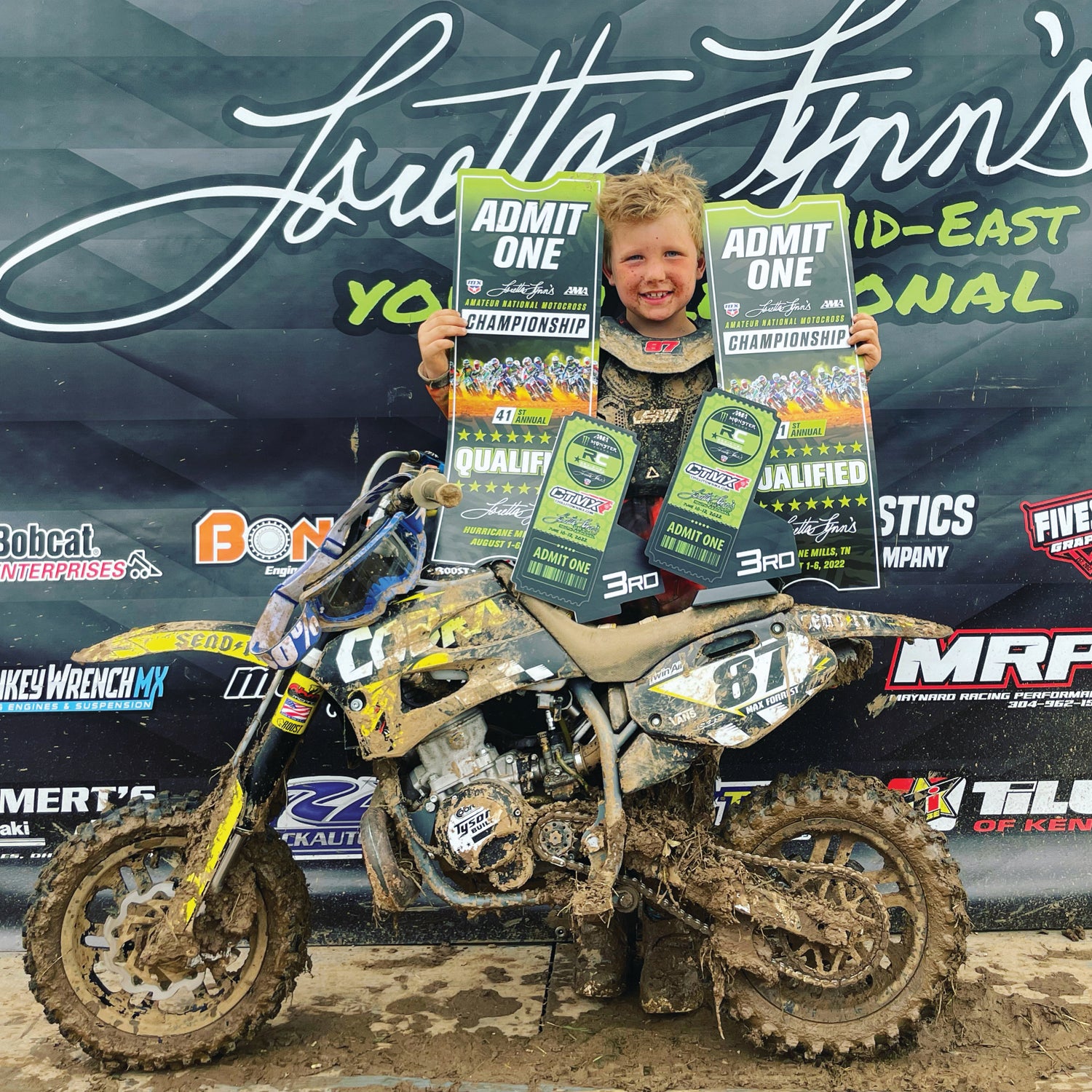 Norwood 7-year-old to compete in motocross championship at Loretta Lynns Ranch
