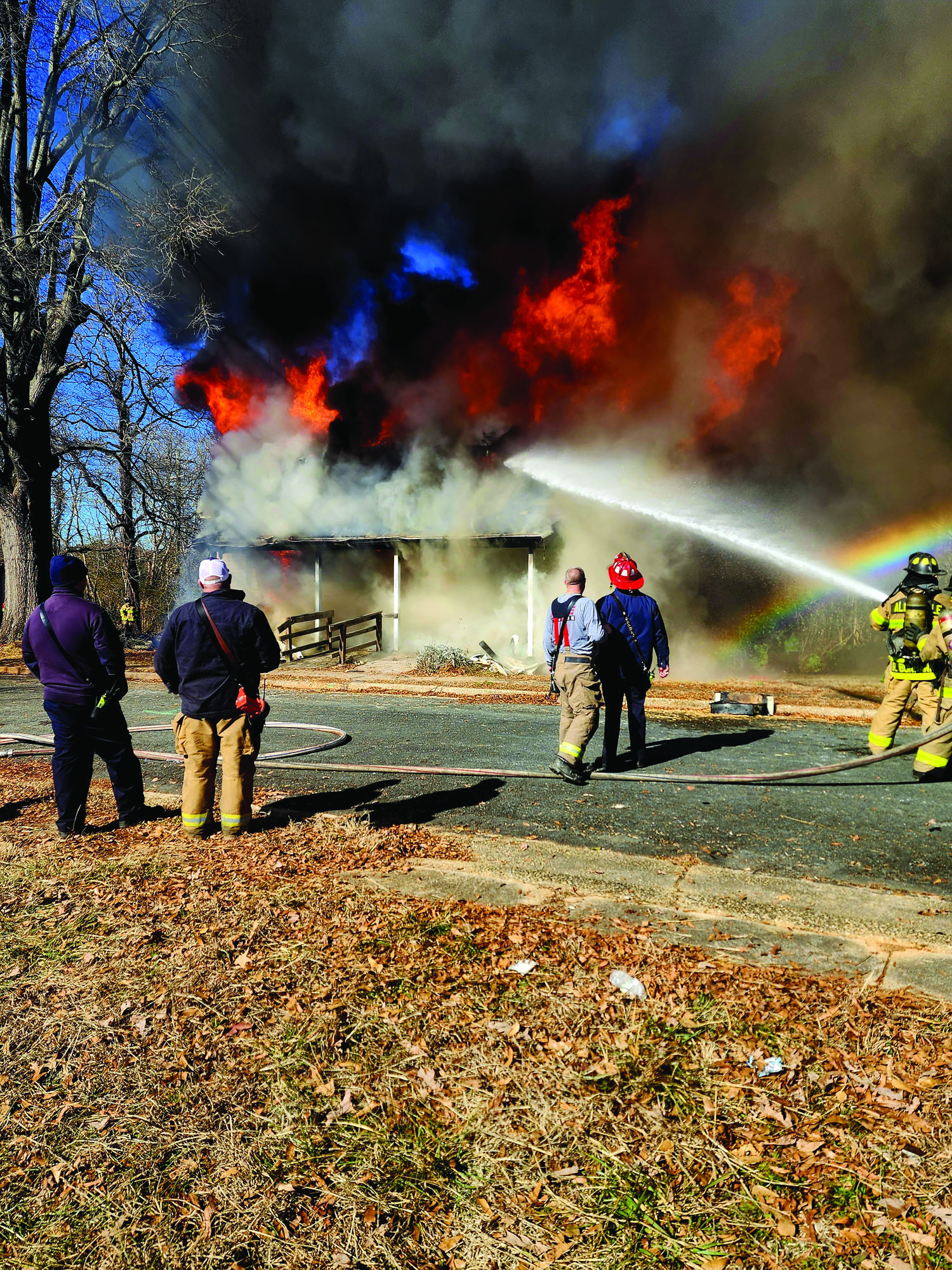 Albemarle Fire Department conducts practice burn The Stanly News