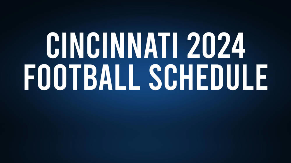 Cincinnati 2024 Football Schedule, Record, Results The Stanly News
